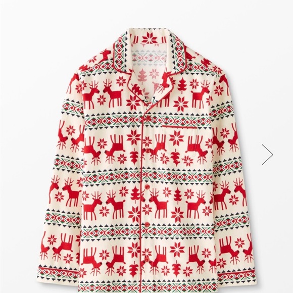 Like New Hanna Andersson Adult unisex reindeer pajamas - Picture 4 of 6